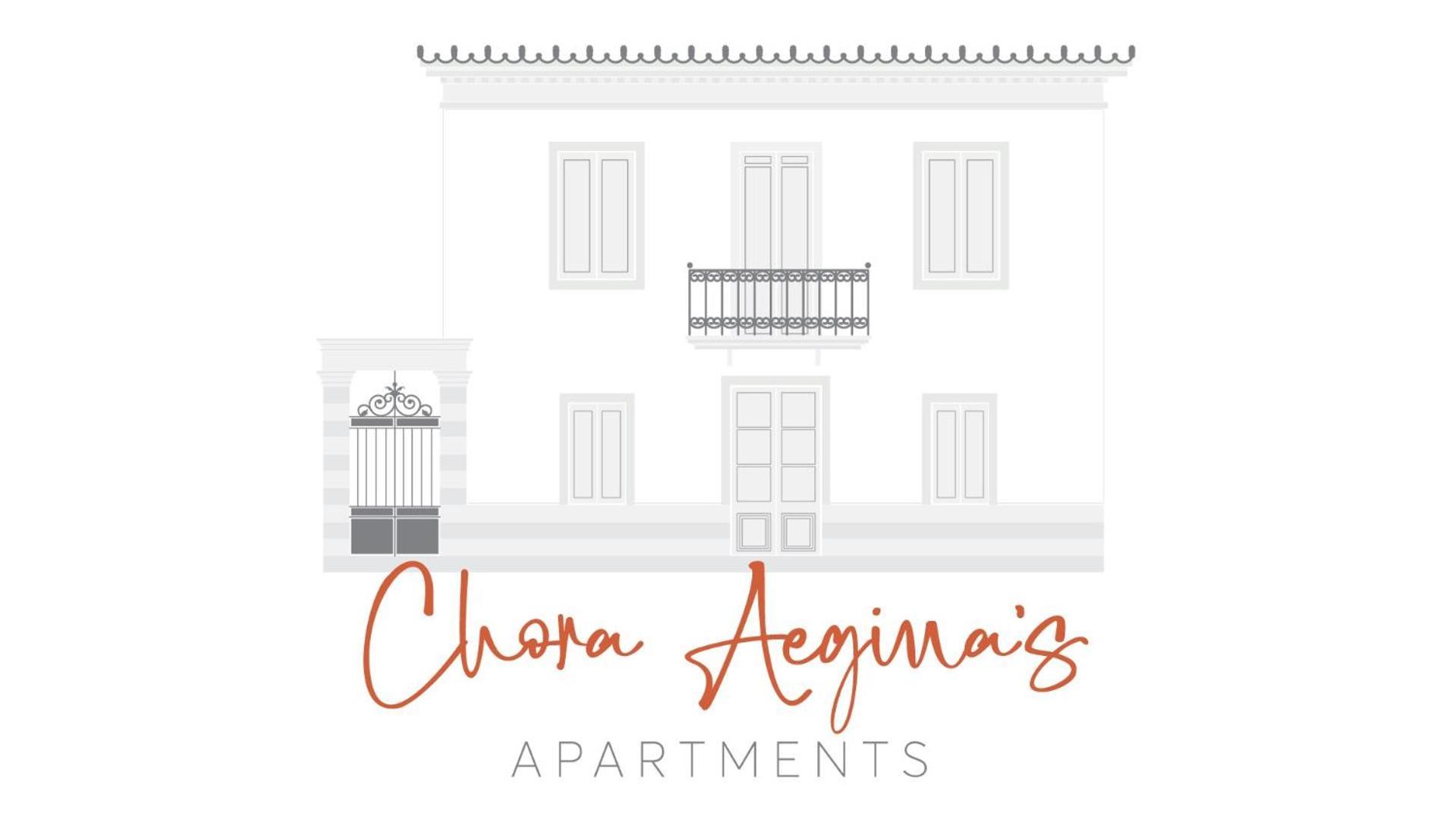 Chora Aegina'S Apartments Eksteriør bilde